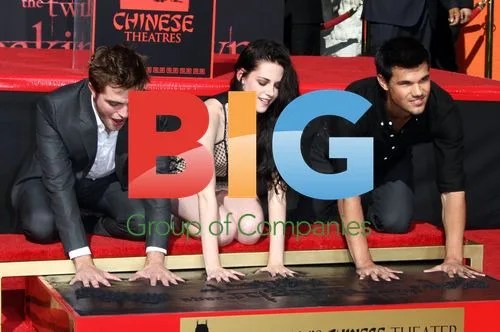 Twilight Cast Handprint Ceremony