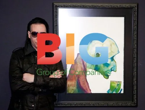 Marilyn Manson Art Exhibition Opening