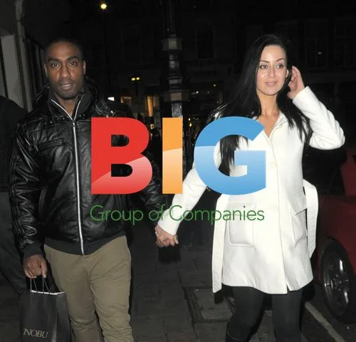 Simon Webbe and Girlfriend Out in Mayfair