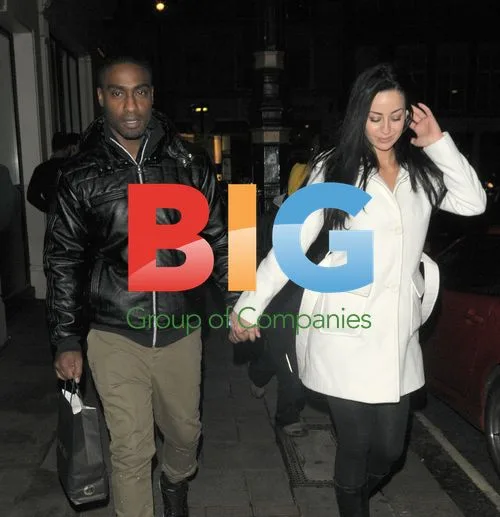 Simon Webbe and Girlfriend Out in Mayfair