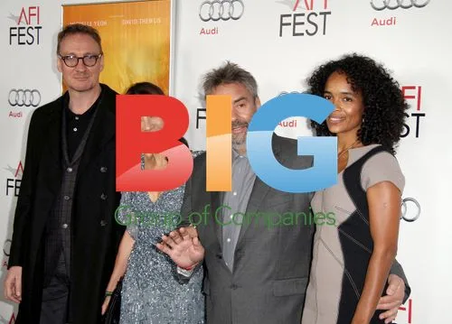Virginie Besson, Luc Besson, David Thewlis and Michelle Yeoh at 'The Lady' Screening