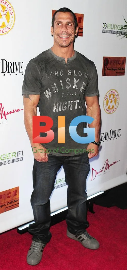 Danny Wood at Vic & Angelo's Restaurant Opening