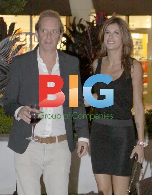 Elisabetta Canalis at Miami Restaurant Opening