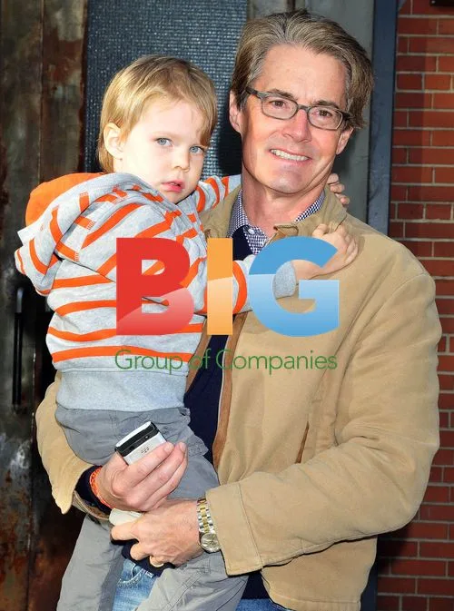 Kyle MacLachlan out with son Callum