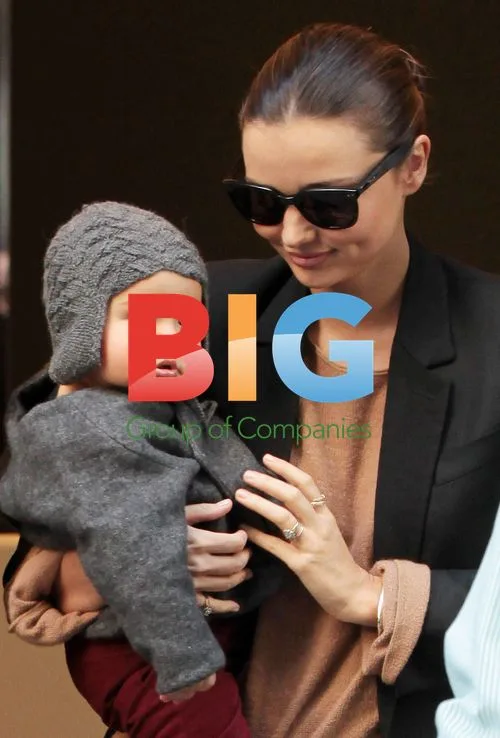 Orlando Bloom on Motorcycle with Family