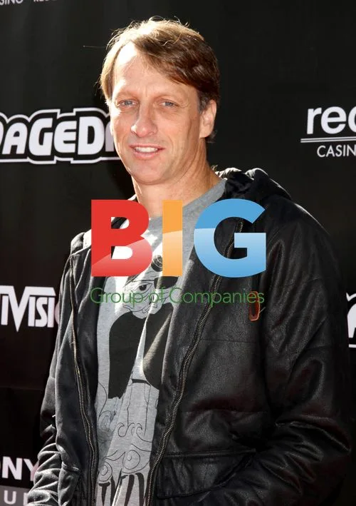 Tony Hawk at Las Vegas skateboard event