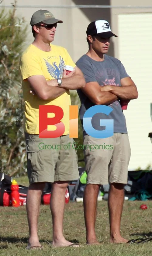 Glenn McGrath Watches Son James Play Cricket
