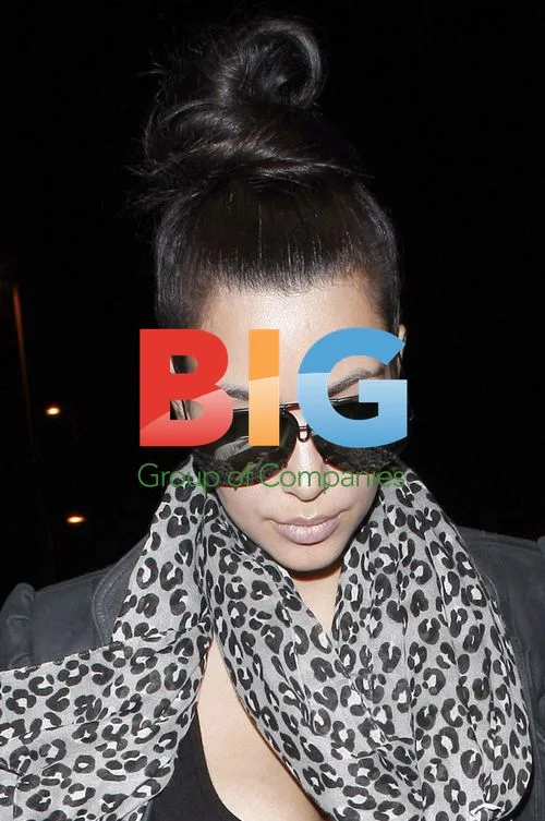Kim Kardashian Boards Flight to Minnesota