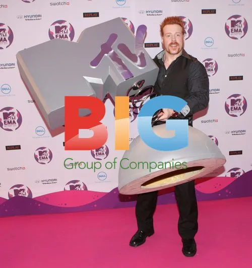 Sheamus at MTV Europe Music Awards