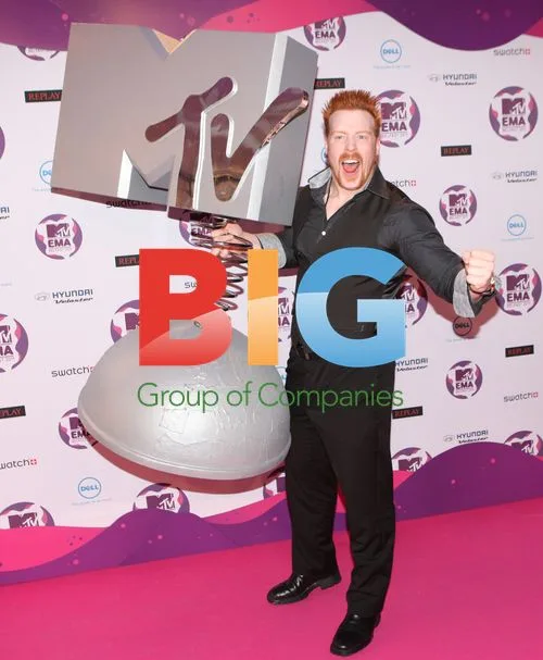 Sheamus at the MTV Europe Music Awards