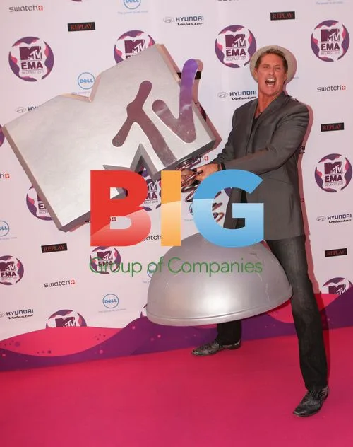 David Hasslehoff at MTV Europe Music Awards