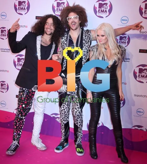 LMFAO at MTV Europe Music Awards