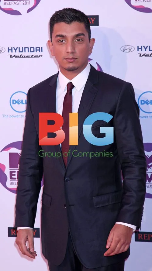 Tim Kash at 2011 MTV Europe Music Awards