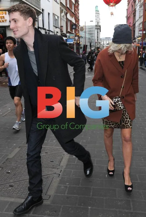 Pixie Geldof and boyfriend George Barnett in Soho
