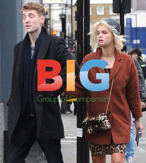 Pixie Geldof and boyfriend George Barnett in Soho