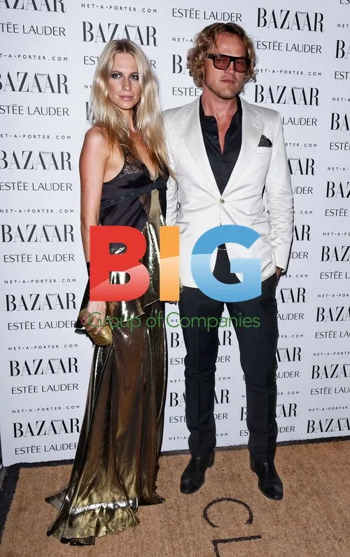 Poppy Delevingne and Peter Dundas at Harper's Bazaar Women of the Year Awards