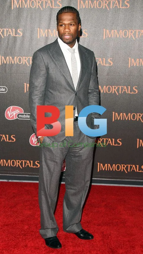 50 CENT at Immortals 3D Premiere