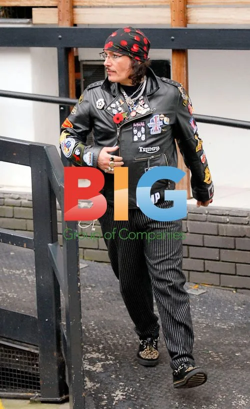 Adam Ant at This Morning Studios