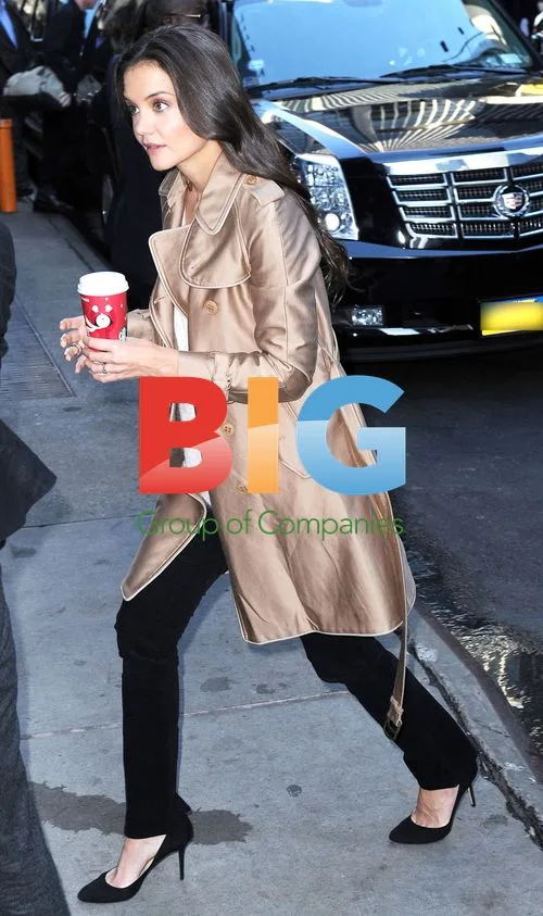 Katie Holmes Promotes New Comedy