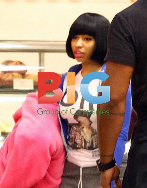 Nicki Minaj at LAX