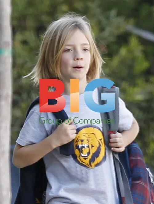 Ryder Robinson out with nanny in LA