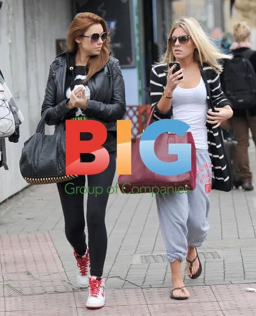 The Saturdays Leaving London Rehearsals
