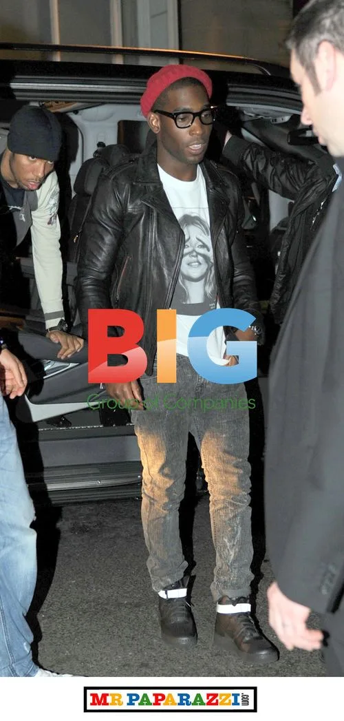 Tinie Temprah Seen Flirting at Club