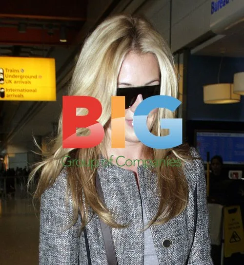 Kat Deeley Arrives at Heathrow