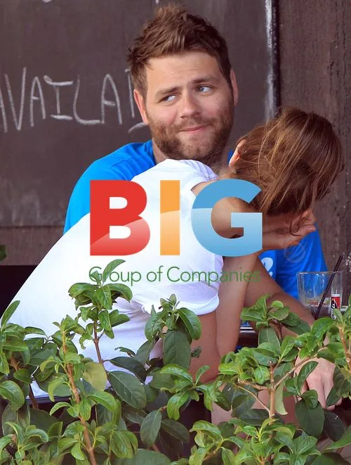 Brian McFadden and Vogue Williams in Sydney