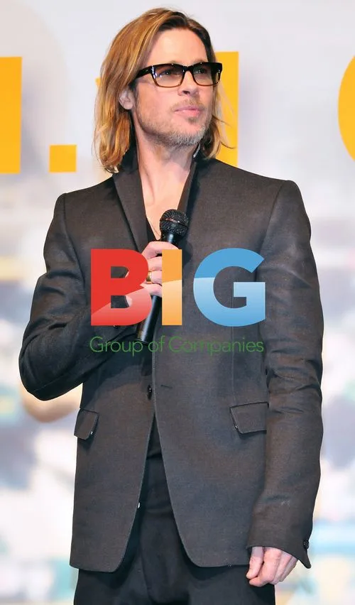 Brad Pitt at 'Moneyball' Japan Premiere