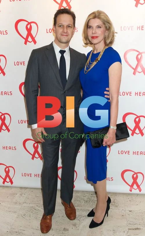 Christine Baranski and Josh Charles at Love Heals Gala