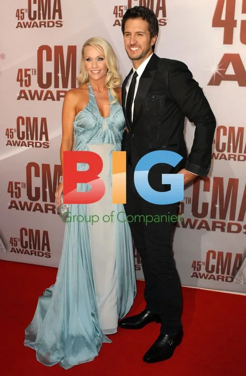Luke Bryan and Caroline at CMA Awards