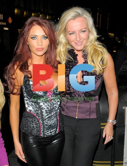 Amy Childs and Michelle Mone at Bra Queen Launch Party
