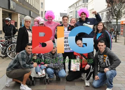 Amelia Lily's Brother Niall Campaigns in Middlesbrough