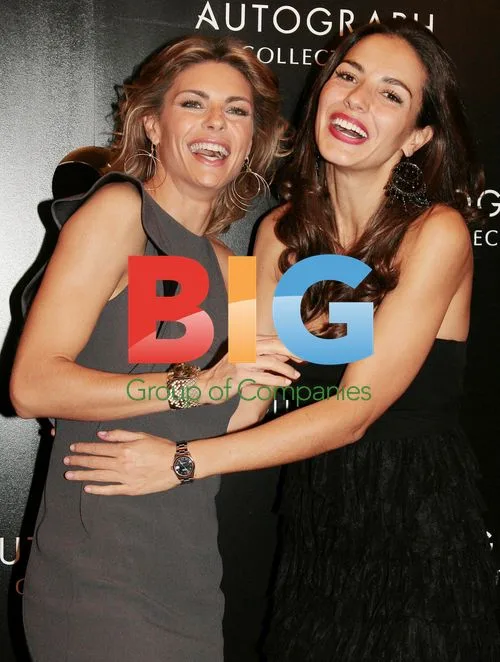 Martina Colombari and Laura Barriales at Autograph Collection Event
