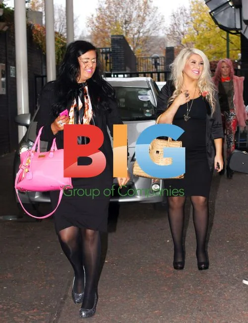 Celebs at ITV Studios in London