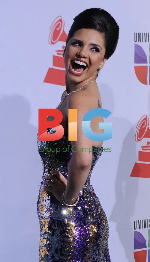 Karen Hoyos at Latin Grammys