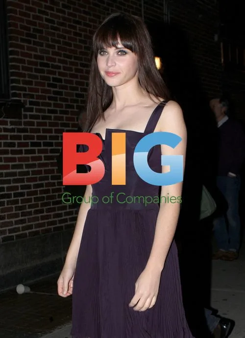 Felicity Jones on The Late Show