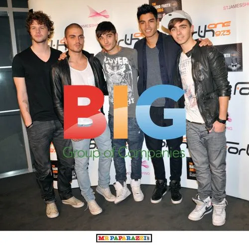 The Wanted at Radio Fourth Awards in Edinburgh