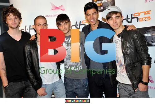 The Wanted at Radio Fourth Awards