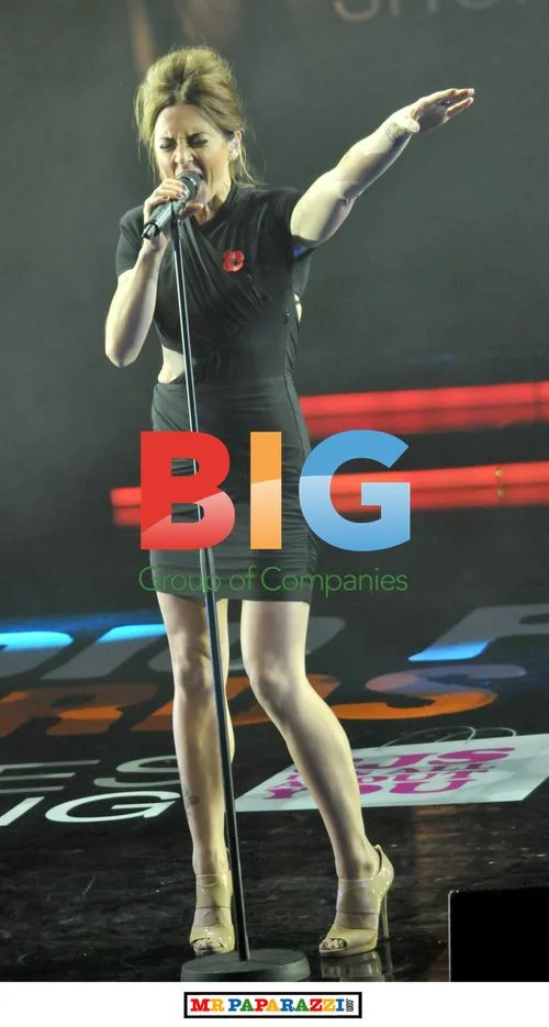 Mel C on Stage at Radio Fourth Awards