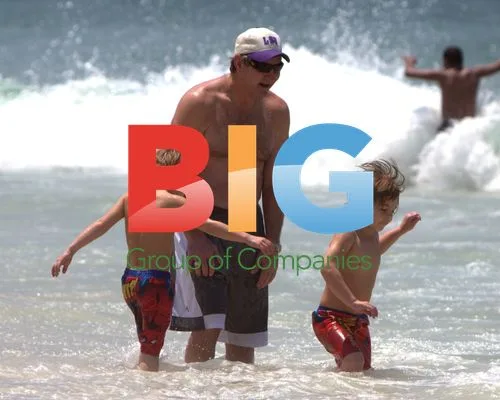 Jamie Spears and Britney's sons at Ipanema Beach