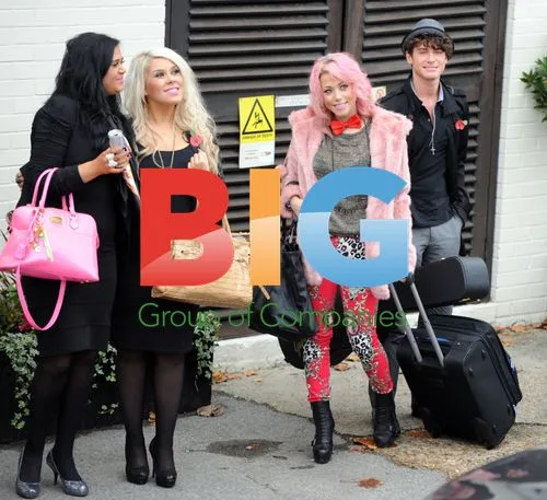 Old X Factor contestants arrive at ITV