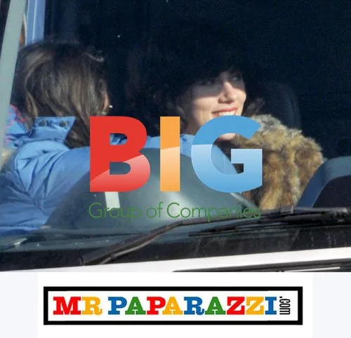 Scarlett Johansson On Set for "Under The Skin"