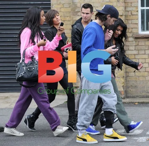 The Saturdays Leaving Rehearsal