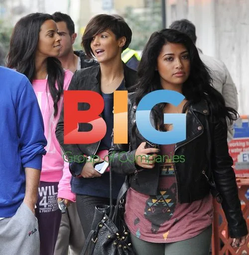 The Saturdays Leaving Rehearsals in London