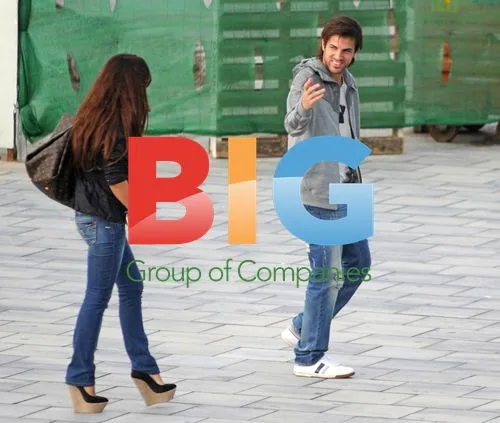 Cesc Fabregas and Daniela Semaan