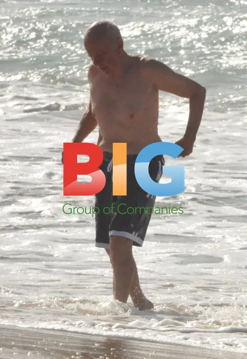 Rupert Murdoch Swims at Bondi Beach