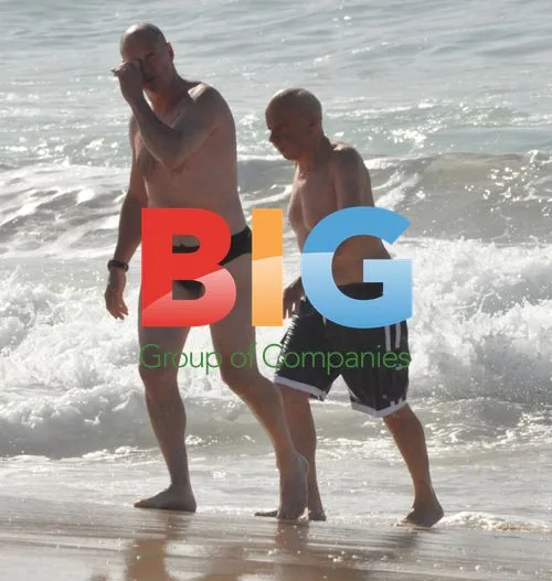 Rupert Murdoch Swimming at Bondi Beach