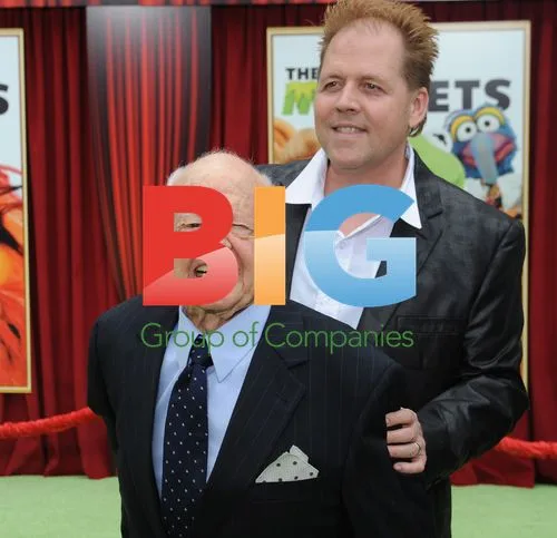Mickey Rooney at Muppets Premiere